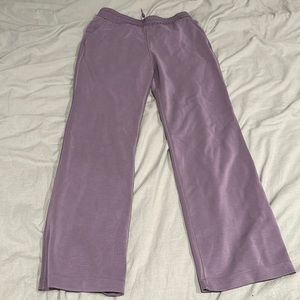 Lululemon size 8 purple softstream sweatpants